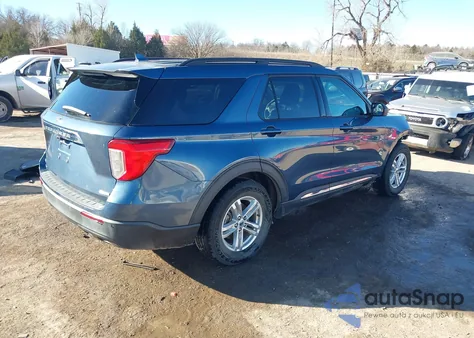 2020 Ford Explorer Xlt из США, поврежденный, VIN 1FMSK7DHXLGC27831